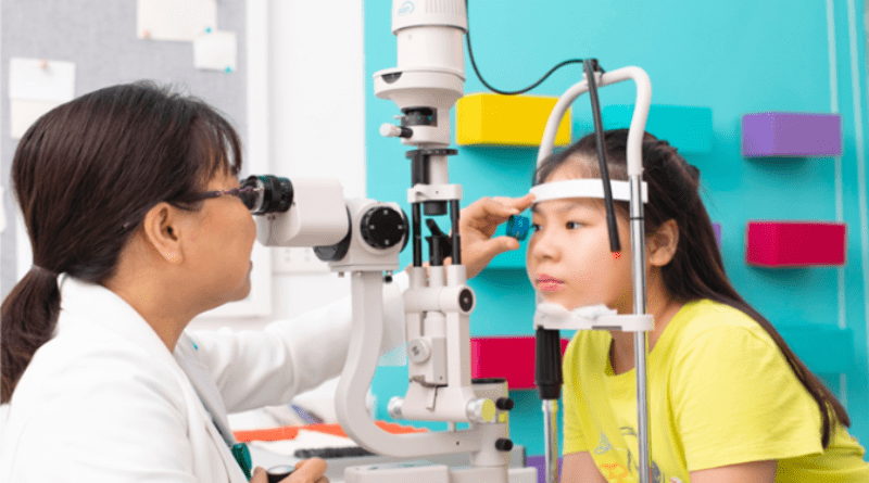 Khám bệnh nhược thị cho trẻ