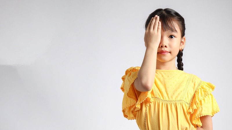 Trẻ bị nhược thị